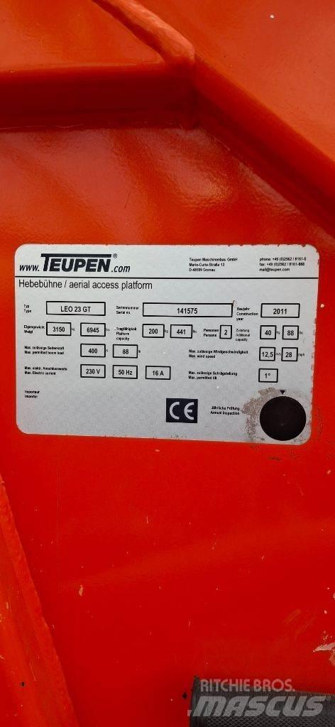 Teupen LEO23GT Ανυψωτήρες με αρθρωτό βραχίονα