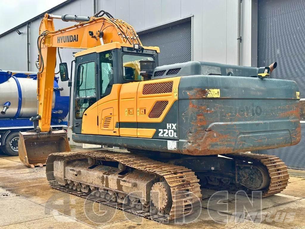 Hyundai HX220L Εκσκαφείς με ερπύστριες