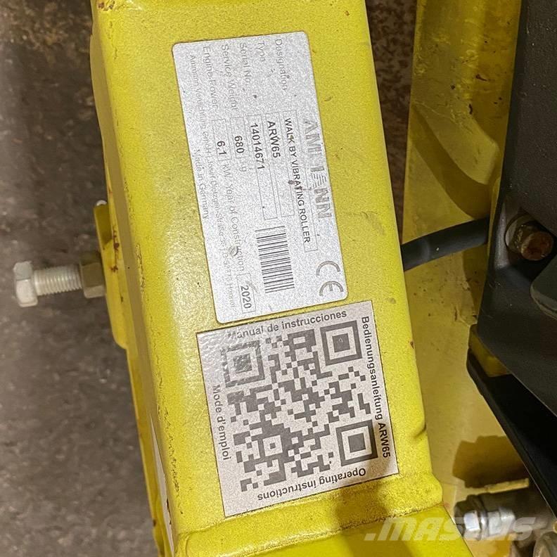 Ammann ARW 65 Άλλοι κύλινδροι