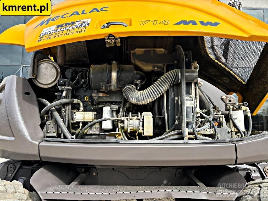Mecalac 714 MW Εκσκαφείς με τροχούς - λάστιχα