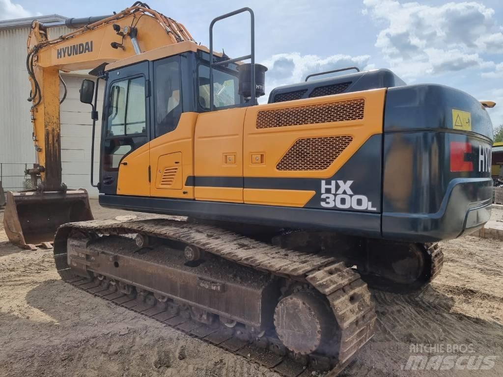 Hyundai HX 300 LC Εκσκαφείς με ερπύστριες