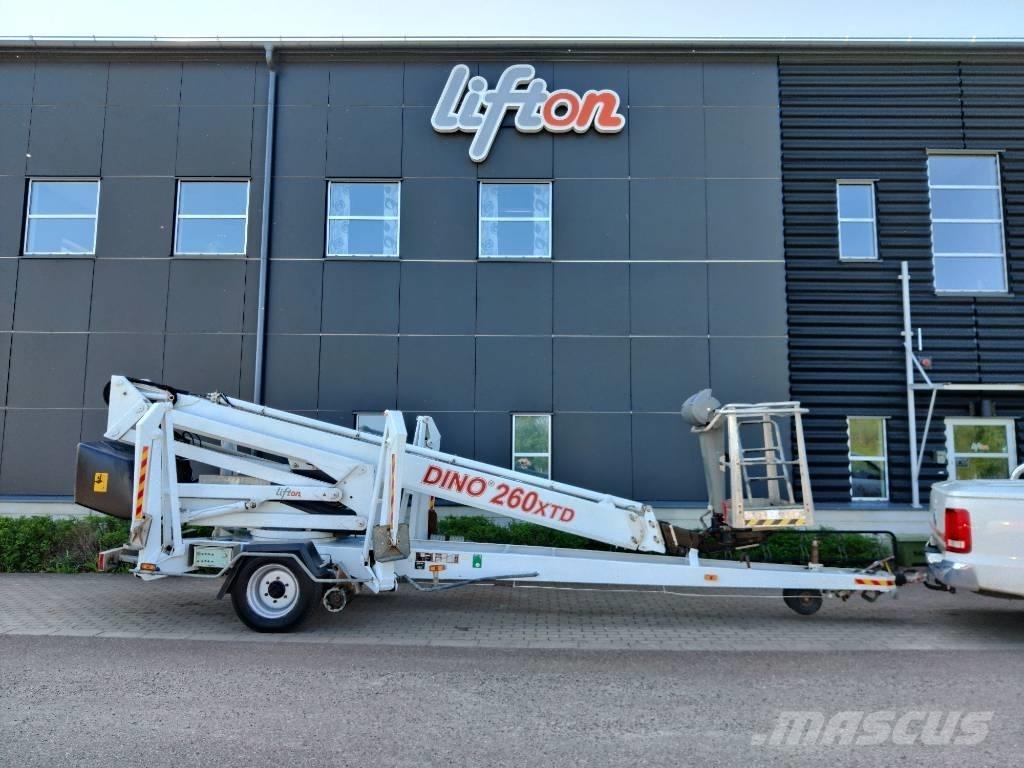 Dino 260 XTD Skylift Εναέριες πλατφόρμες τοποθετημένες σε ρυμούλκα