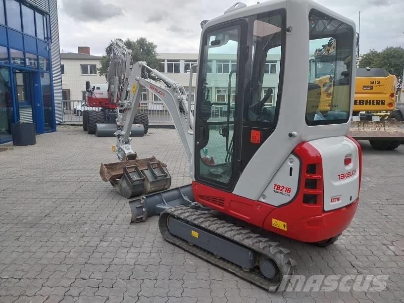 Takeuchi TB 216 A Εκσκαφάκι (διαβολάκι) < 7t