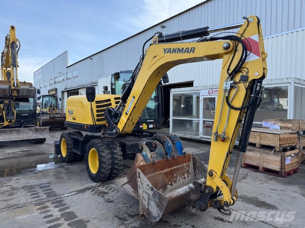 Yanmar B95W (40810) Εκσκαφείς με τροχούς - λάστιχα