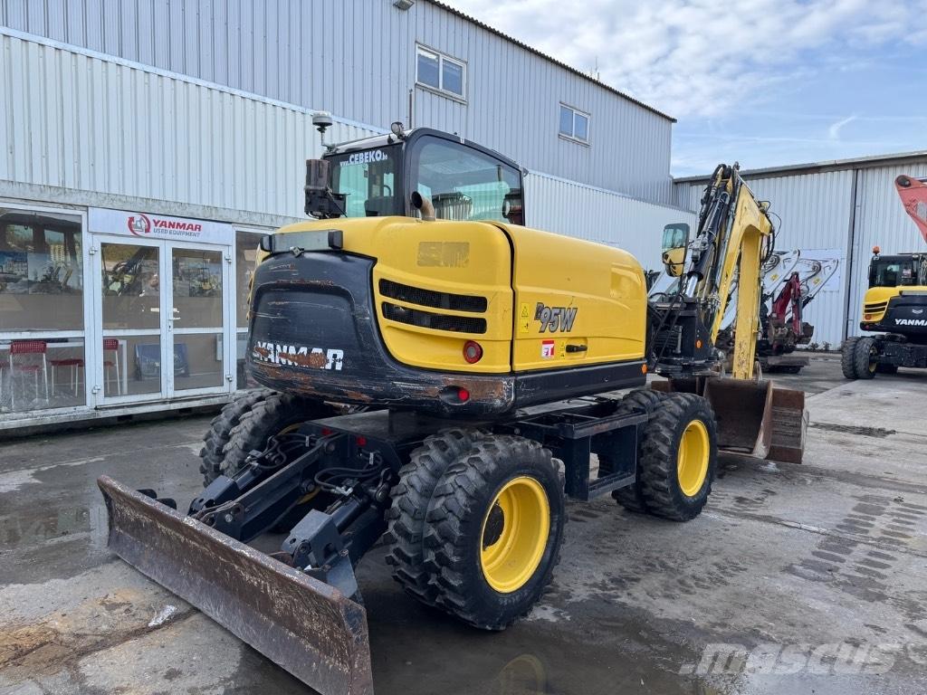 Yanmar B95W (40810) Εκσκαφείς με τροχούς - λάστιχα