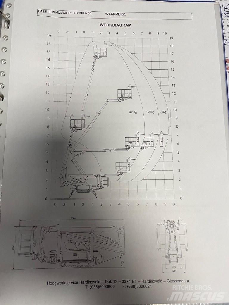 Imer IMR 19B Ανυψωτήρες με αρθρωτό βραχίονα