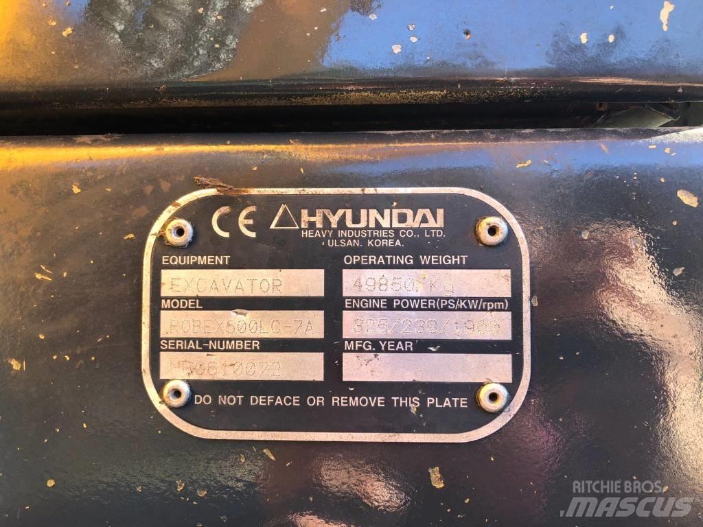Hyundai R500LC-7A Εκσκαφείς με ερπύστριες