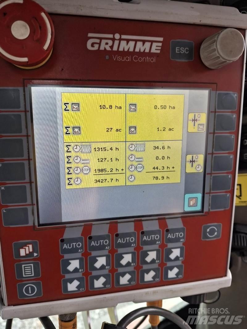 Grimme SE150 Μηχανή εξαγωγής και συλλογής βολβών