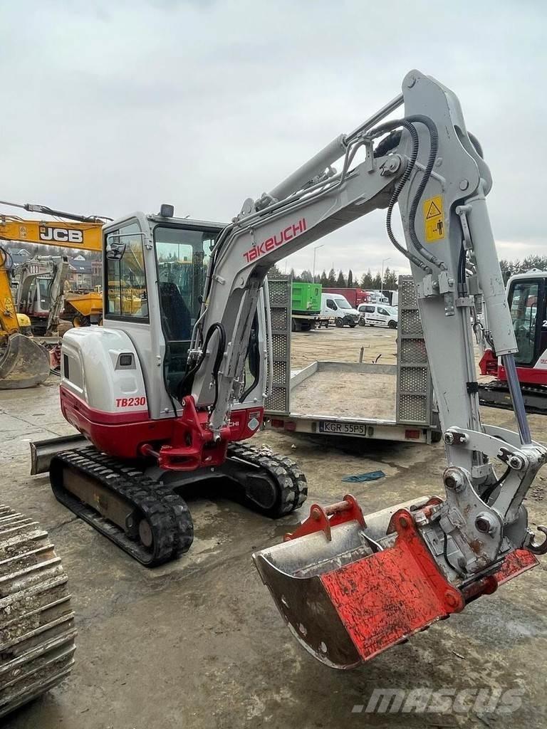 Takeuchi TB230 V3 Εκσκαφάκι (διαβολάκι) < 7t