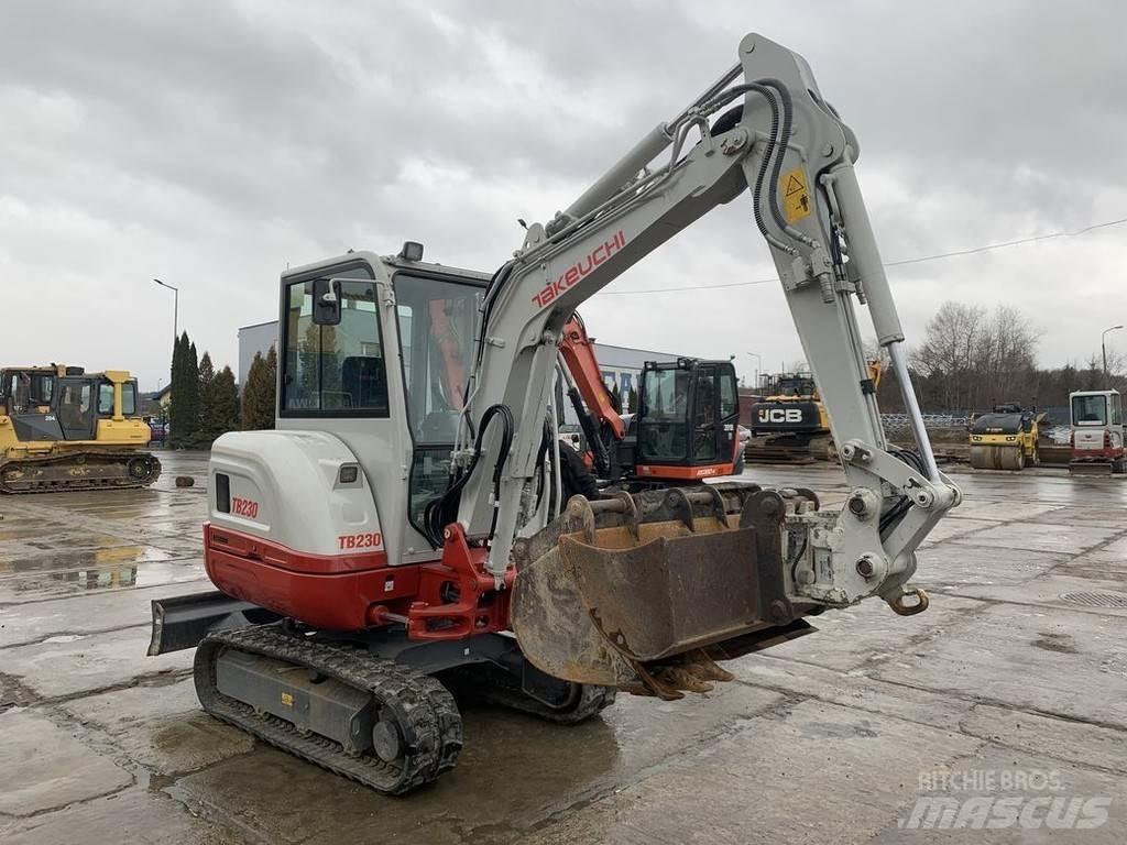 Takeuchi TB230 V3 Εκσκαφάκι (διαβολάκι) < 7t