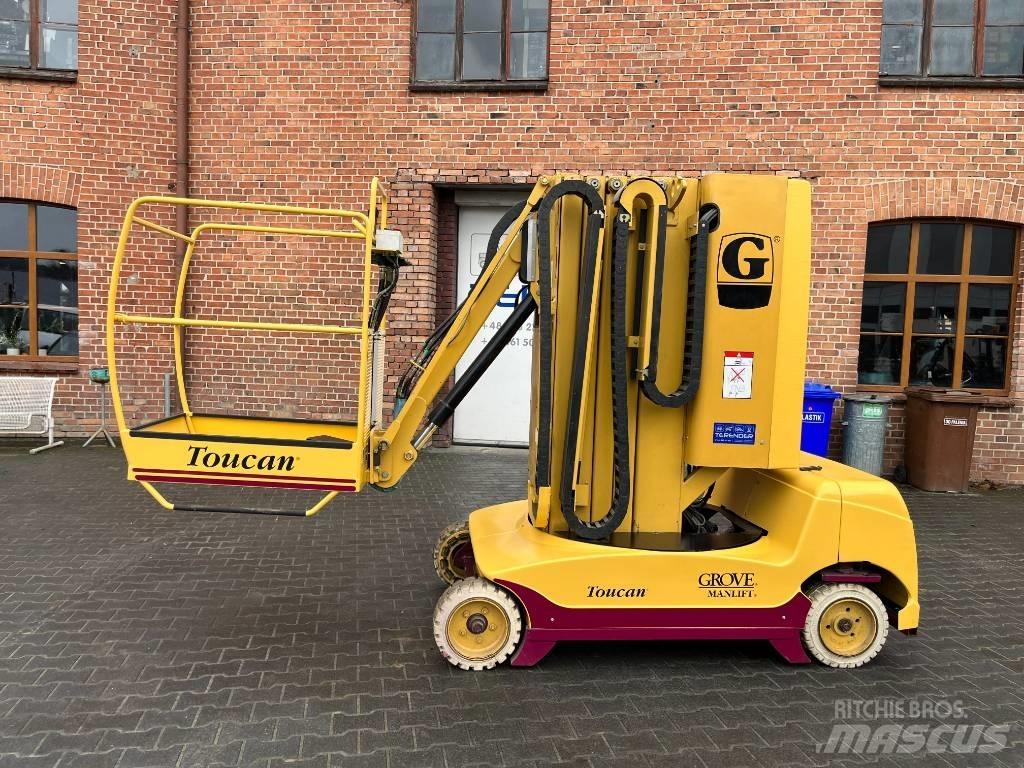 Grove Toucan 1200 Ανυψωτήρες με κατακόρυφους πυλώνες