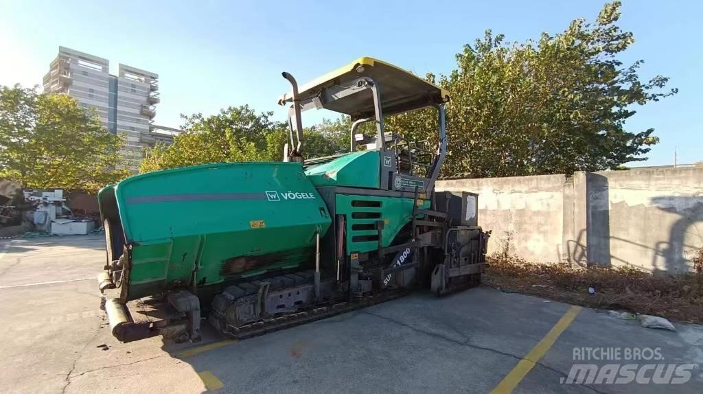 Vögele S 1800-2 Επίστρωση ασφάλτου
