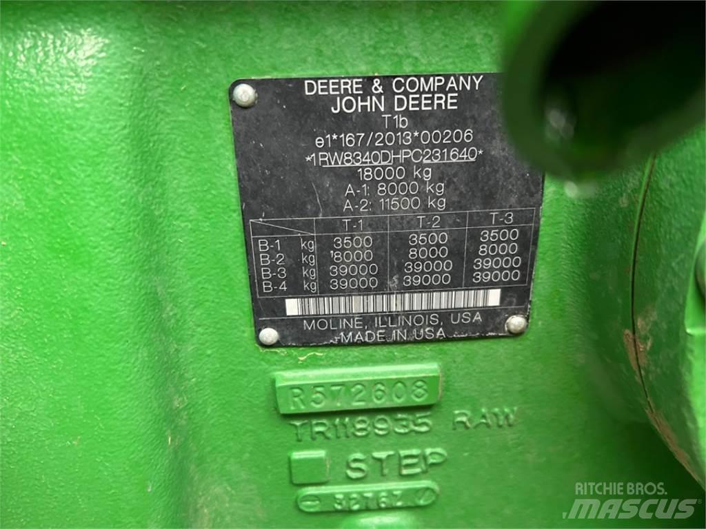 John Deere 8R340 Τρακτέρ