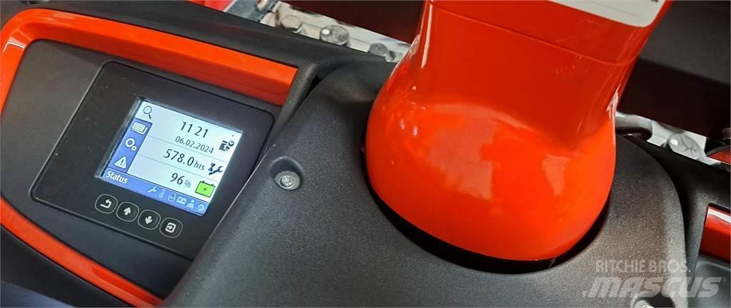 Linde L16APi Παλετοφόρα πεζού χειριστή με ιστό