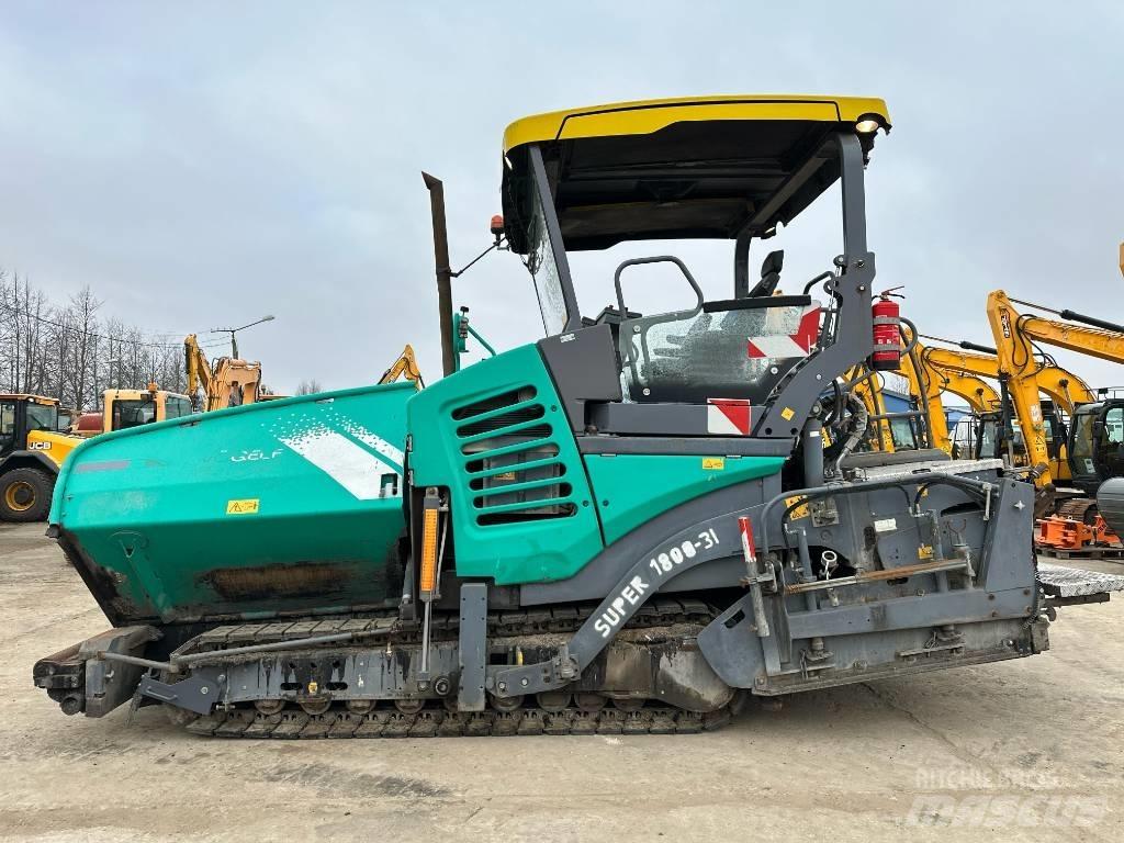Vögele Super 1800-3i Επίστρωση ασφάλτου