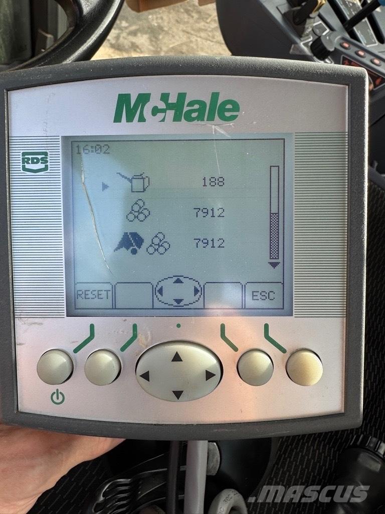 McHale F 5500 Πρέσες κυλινδρικών δεμάτων