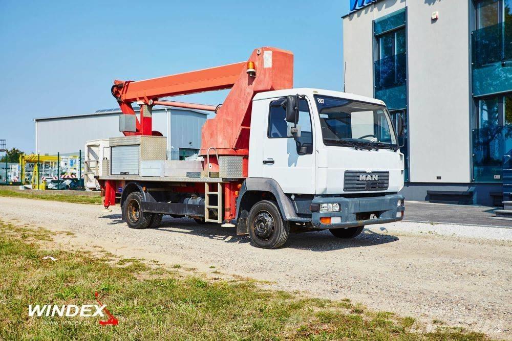 Wumag WT 170 Εναέριες πλατφόρμες τοποθετημένες σε φορτηγό