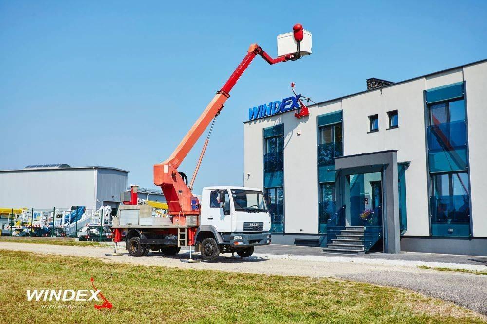 Wumag WT 170 Εναέριες πλατφόρμες τοποθετημένες σε φορτηγό