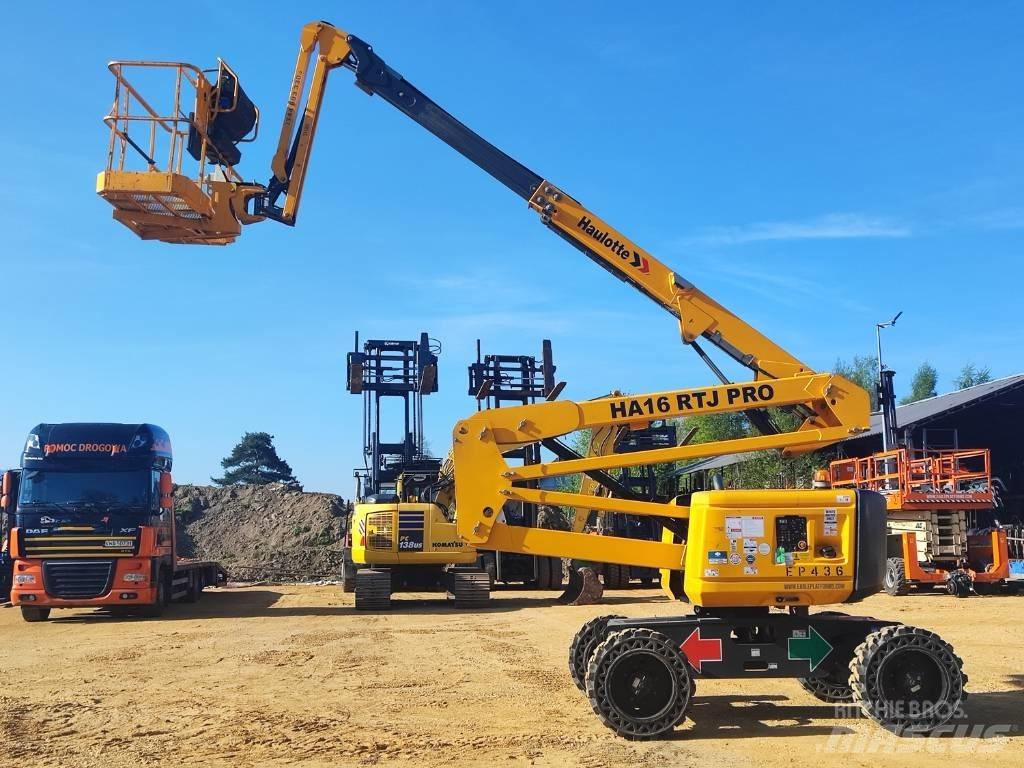 Haulotte HA16RTJ PRO Εναέριες πλατφόρμες τοποθετημένες σε φορτηγό
