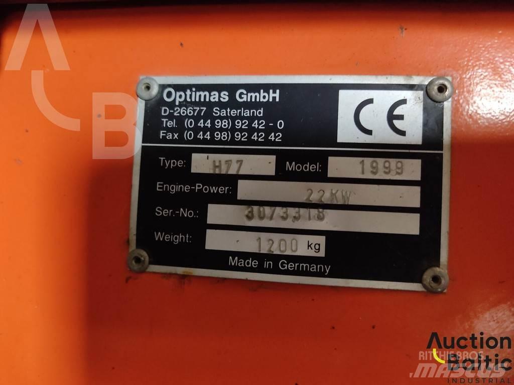 Optimas H77 Εξοπλισμός χειρισμού και τοποθέτησης