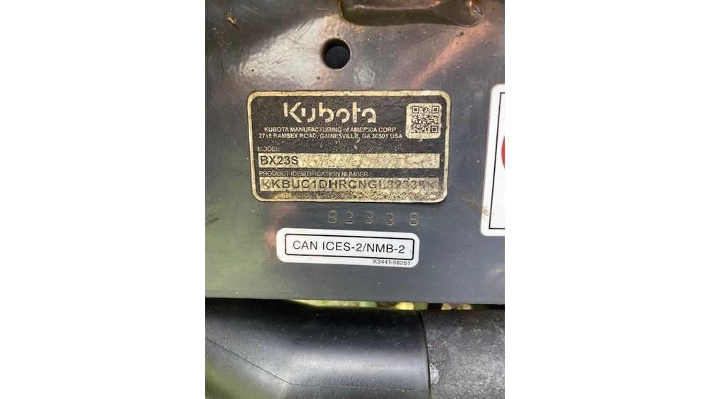 Kubota BX23s Τρακτέρ