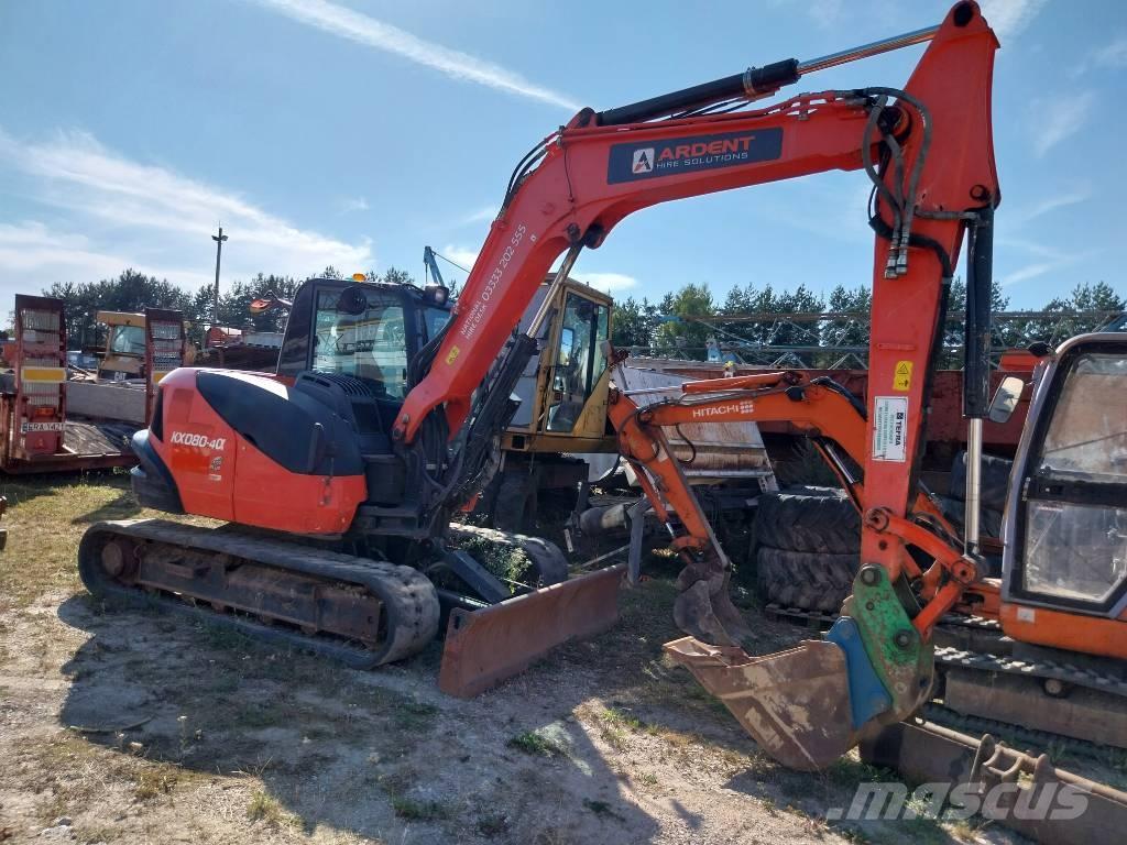 Kubota KX 080-4 Μίνι εκσκαφείς 7t - 12t