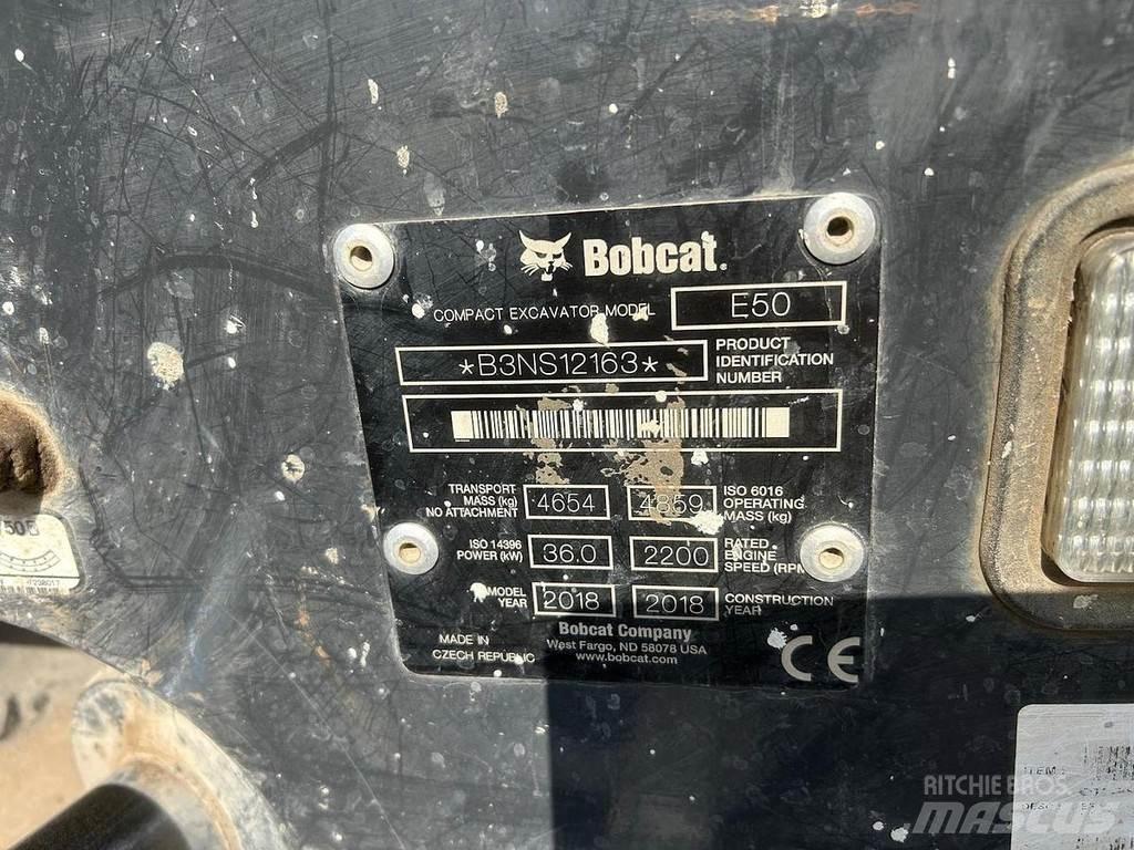 Bobcat E50 Εκσκαφάκι (διαβολάκι) < 7t
