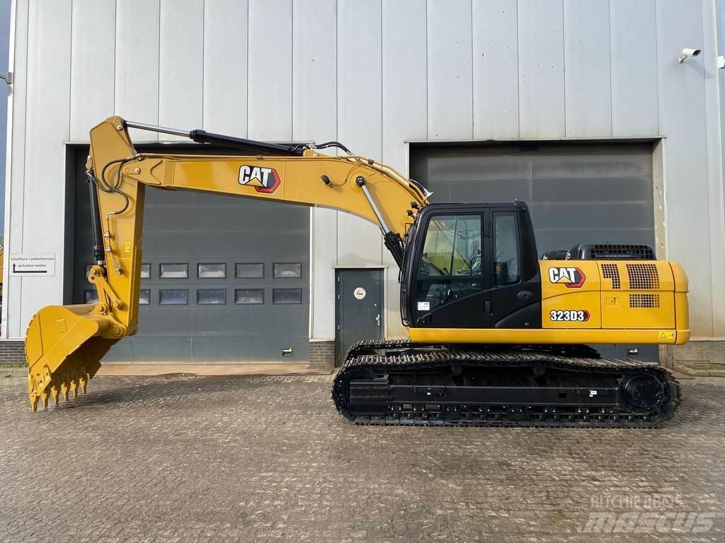 CAT 323D3 Εκσκαφείς με ερπύστριες