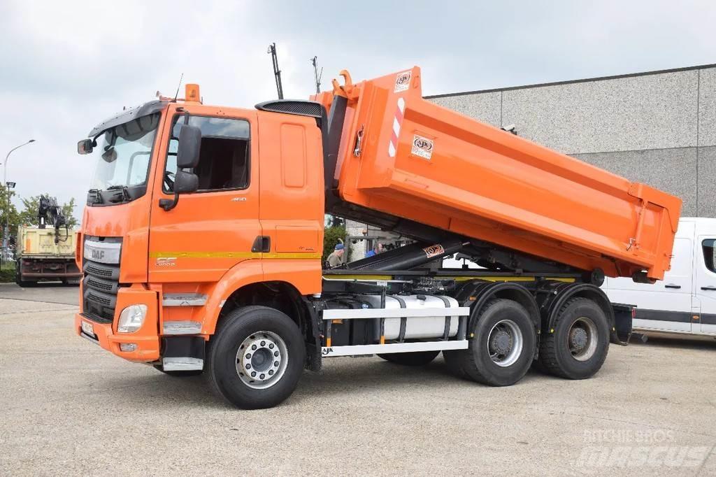 DAF CF 460 Φορτηγά ανατροπή με γάντζο