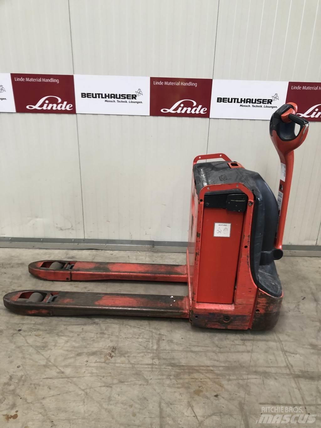 Linde T16 Χειροκίνητο περονοφόρο ανυψωτικό