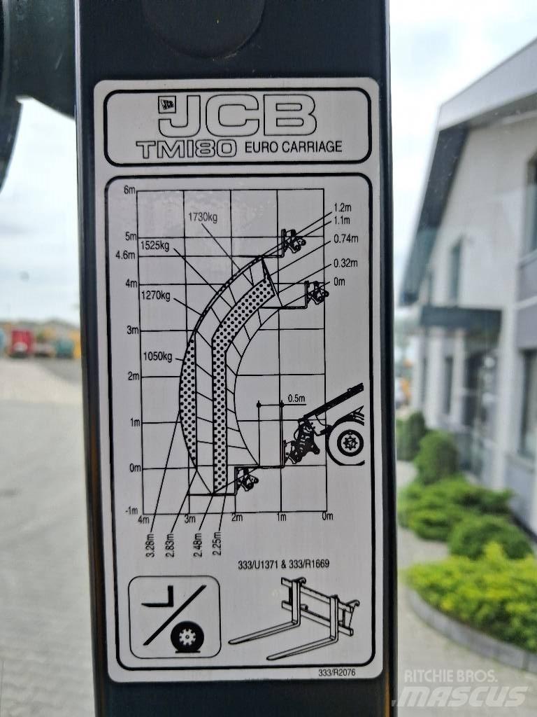 JCB TM 180 Συστήματα τηλεχειρισμού για τη γεωργία