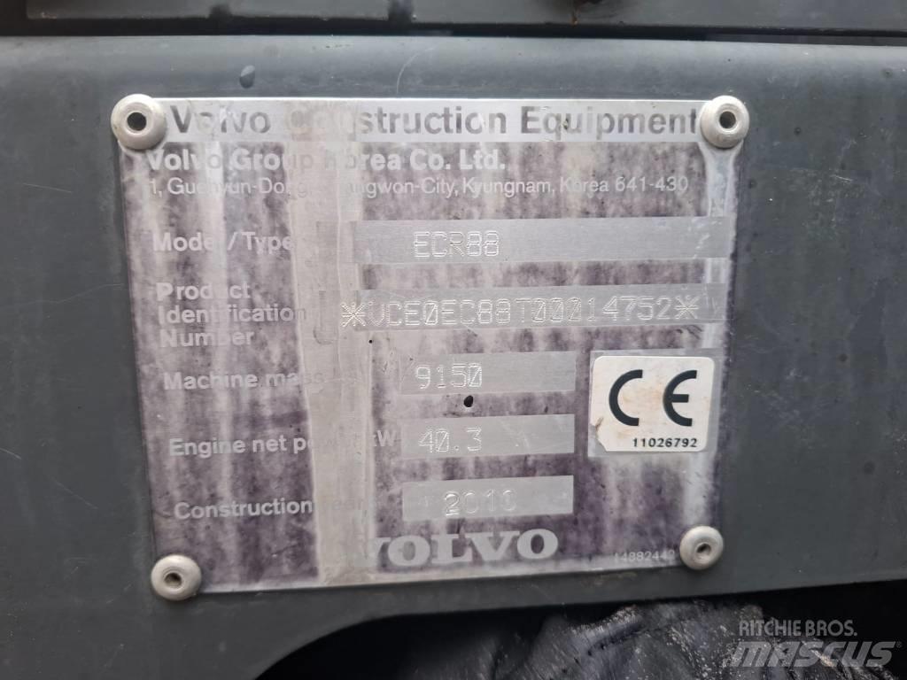 Volvo ECR 88 Μίνι εκσκαφείς 7t - 12t