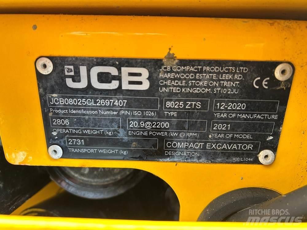 JCB 8025 Εκσκαφάκι (διαβολάκι) < 7t