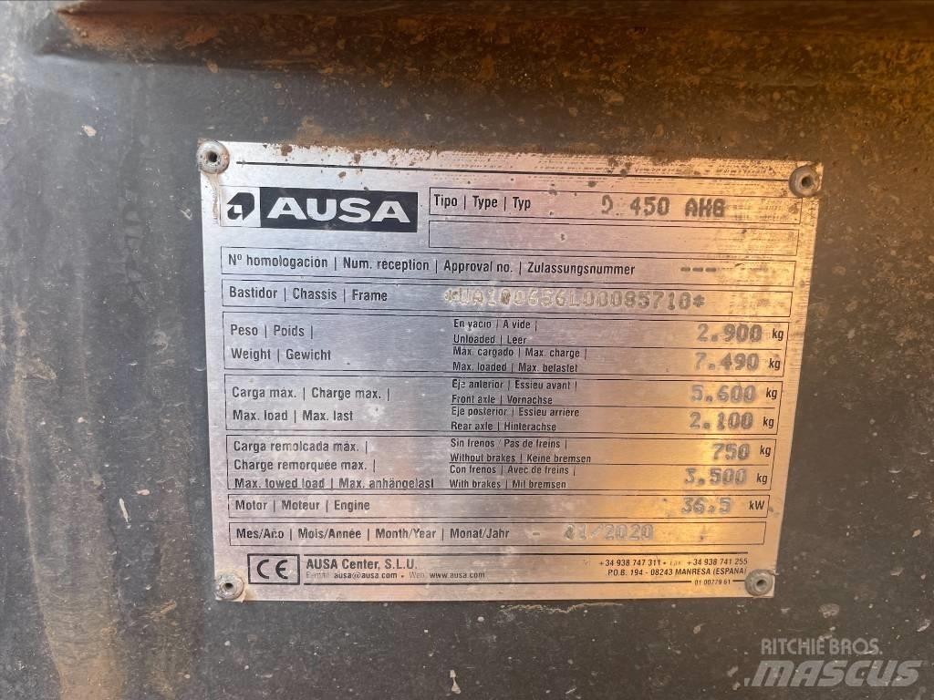 Ausa D450AHG Σπαστό Dump Truck ADT
