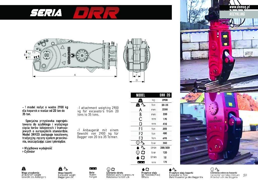  DEMOQ DRR20 Κόπτες