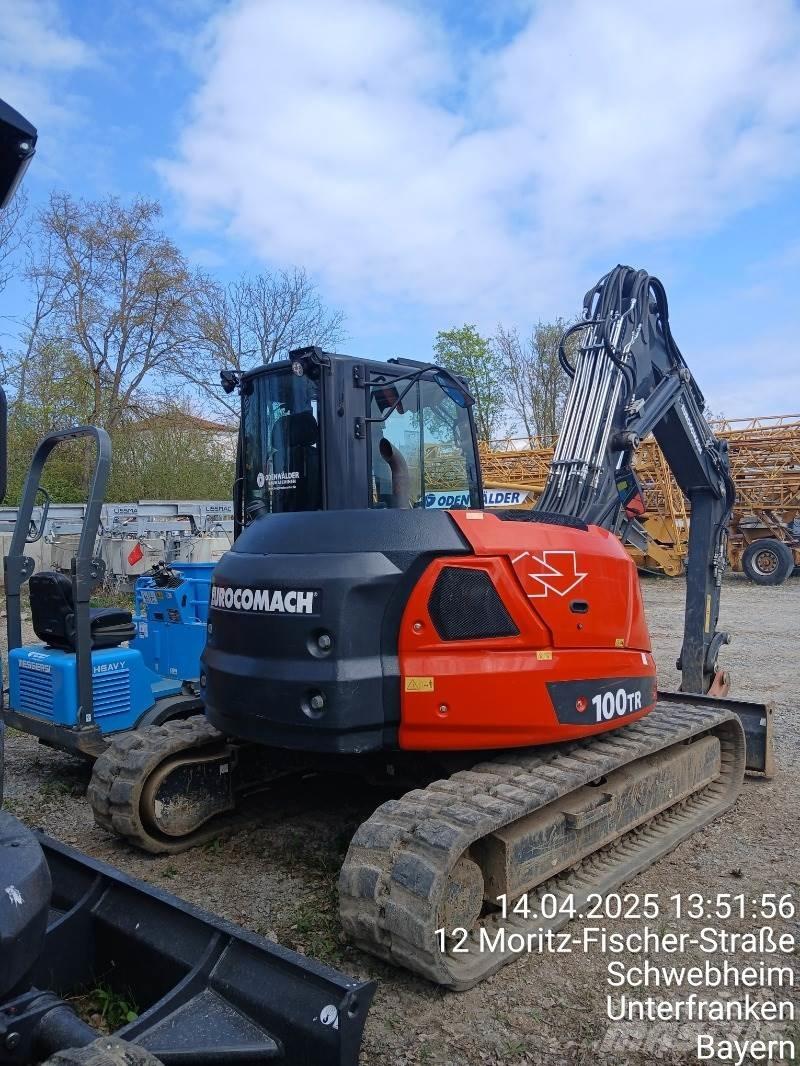 Eurocomach 100TR Εκσκαφάκι (διαβολάκι) < 7t