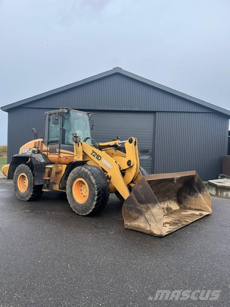 CASE 721 D Φορτωτές με λάστιχα (Τροχοφόροι)