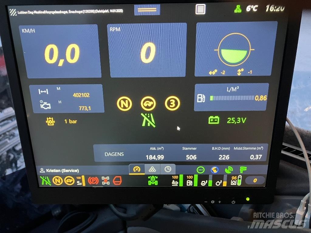 Komatsu 951 Θεριζοαλωνιστικές μηχανές