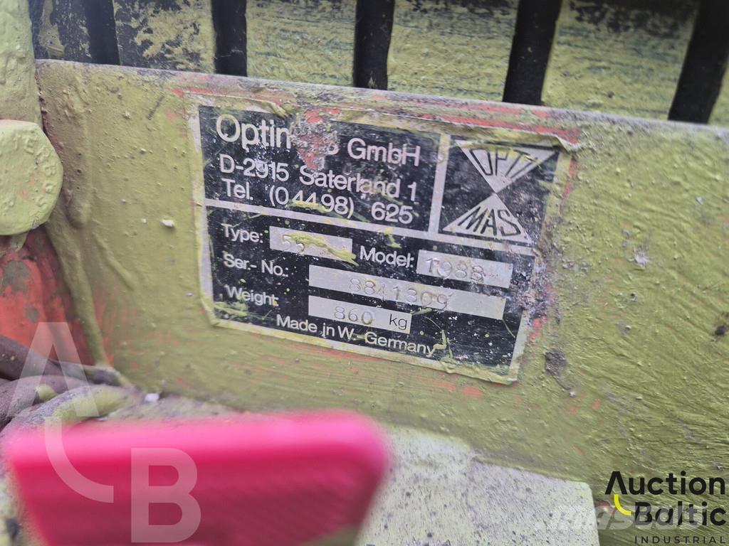 Optimas 55 Εξοπλισμός χειρισμού και τοποθέτησης