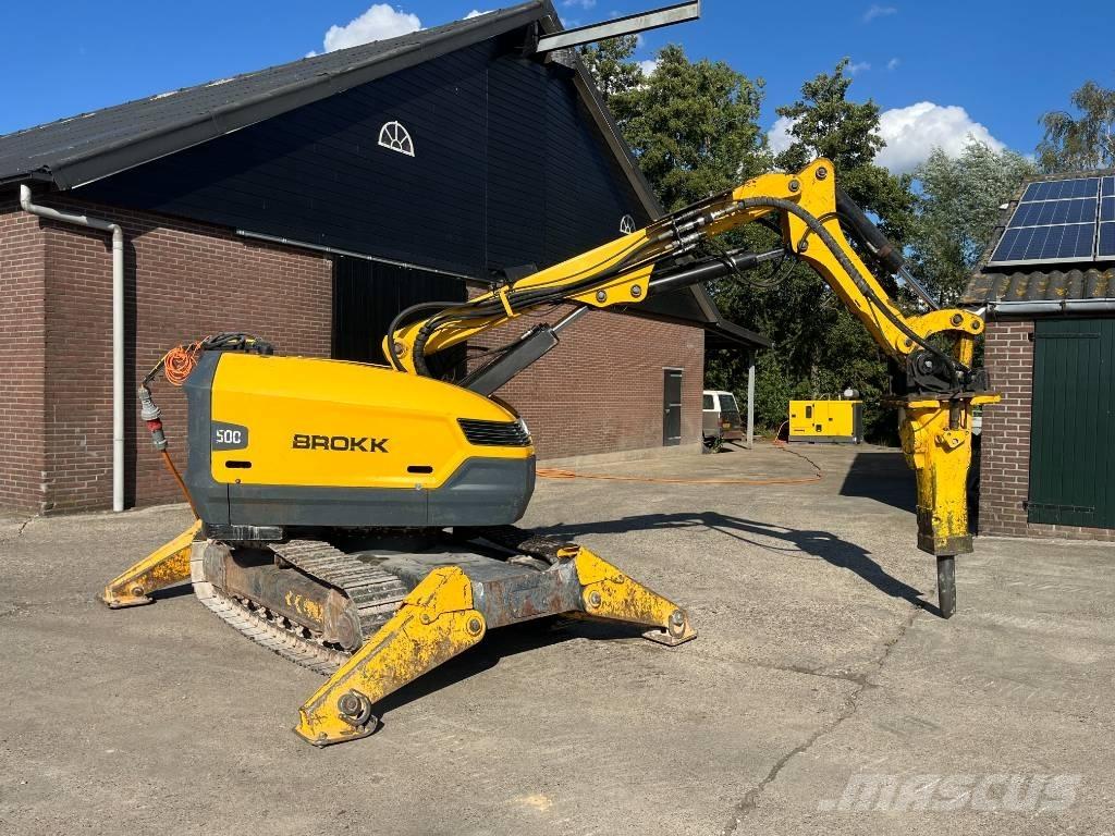 Brokk 500 Ειδικοί εκσκαφείς