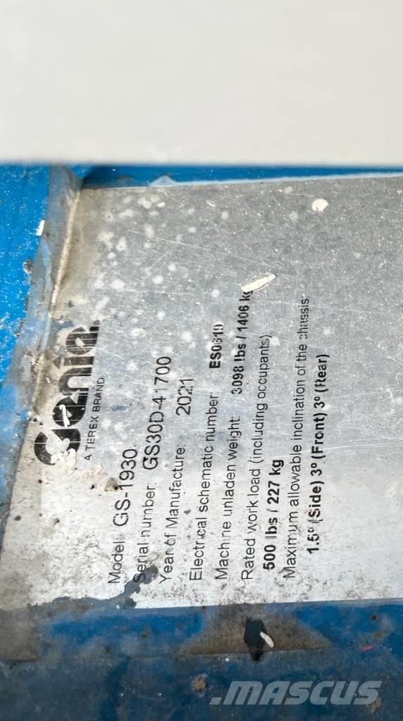 Genie GS 1930E-Drive Ανυψωτήρες ψαλιδωτής άρθρωσης