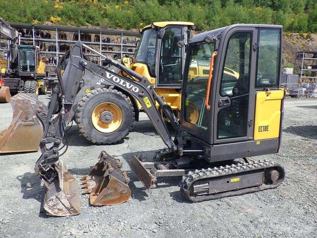 Volvo EC 18 E Εκσκαφάκι (διαβολάκι) < 7t