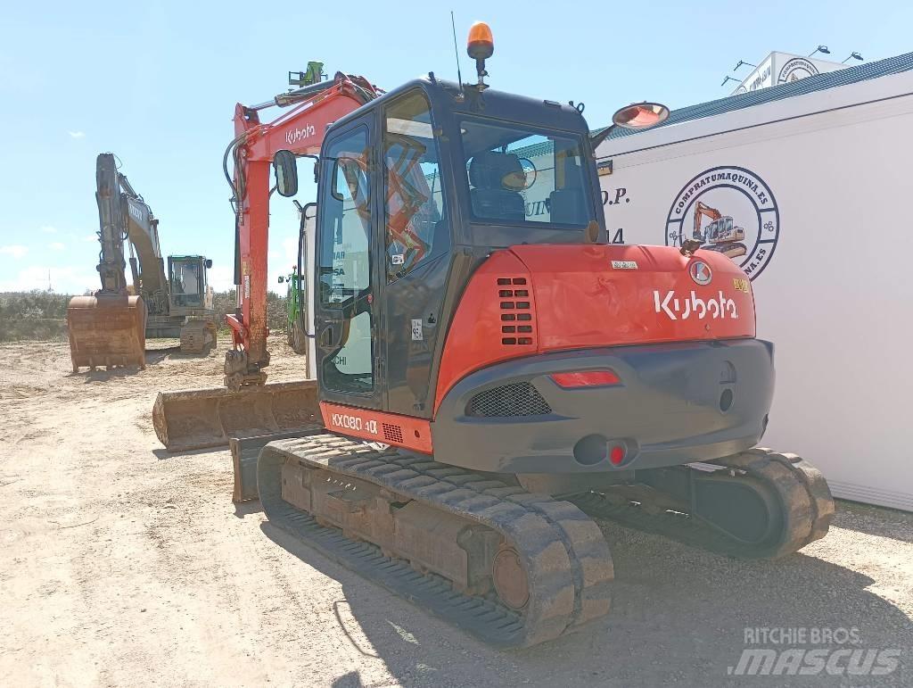 Kubota KX080-4a Εκσκαφείς