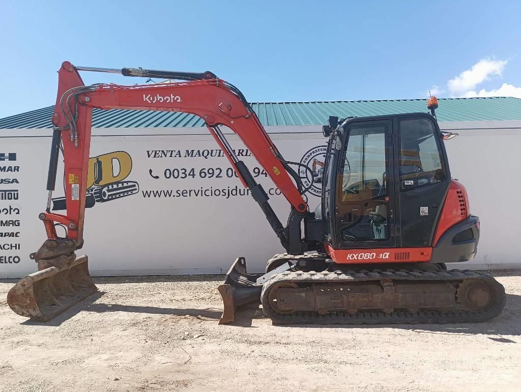 Kubota KX080-4a Εκσκαφείς