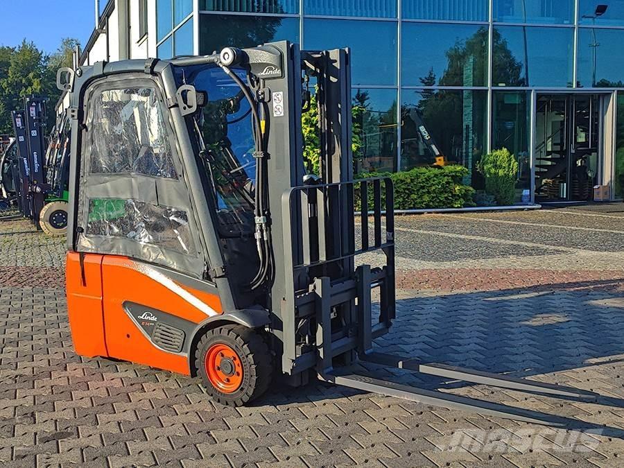 Linde E14-02 Ηλεκτρικά περονοφόρα ανυψωτικά κλαρκ