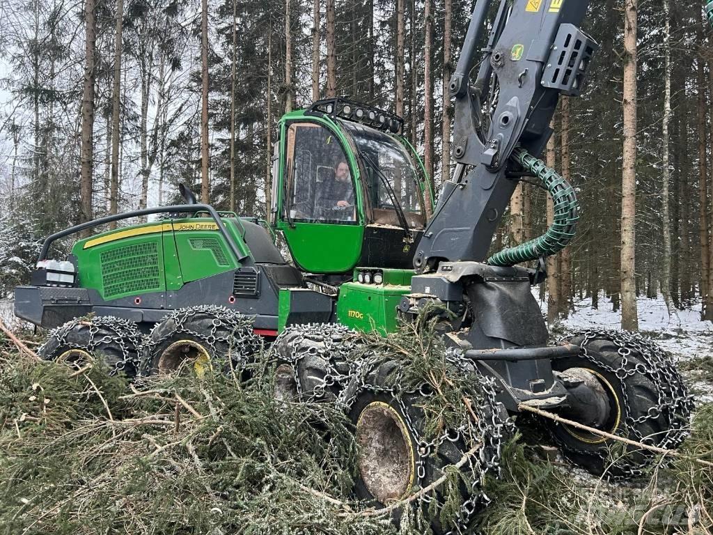 John Deere 1170G Θεριζοαλωνιστικές μηχανές