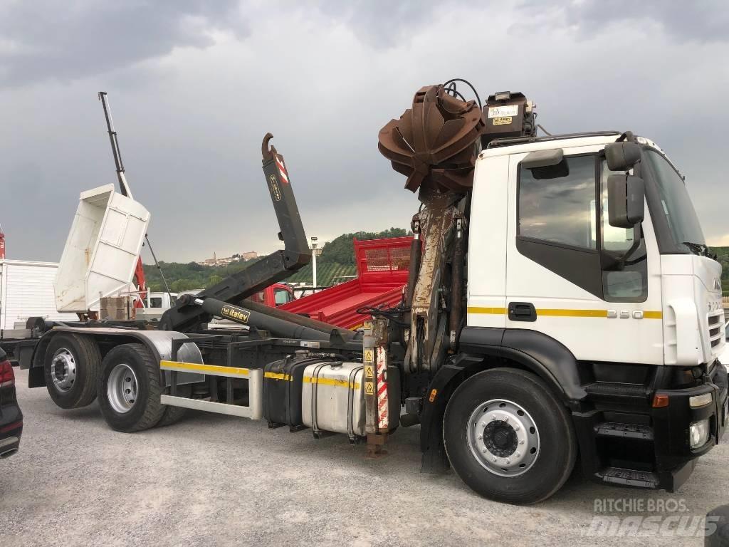 Iveco Stralis 350 Φορτηγά με γερανό & γάτζο