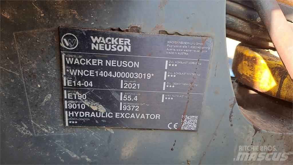 Wacker Neuson ET90 Εκσκαφείς με ερπύστριες