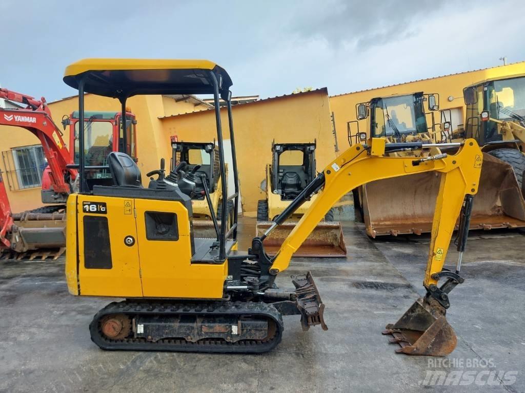 JCB 16 C Εκσκαφάκι (διαβολάκι) < 7t