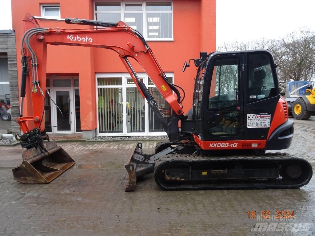 Kubota KX 080-4 Μίνι εκσκαφείς 7t - 12t